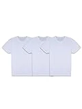 Fruit of the Loom Men's Cooling Undershirts, Quick Dry & Moisture Wicking, White