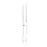 TP-Link EAP225-Outdoor Omada AC1200 Wireless Gigabit Outdoor Access Point Business WiFi Solution w/ Mesh Support, Seamless Roaming & MU-MIMO PoE Powered SDN Integrated Cloud Access & App