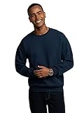 Fruit of the Loom Men's Eversoft Fleece Sweatshirts & Hoodies, Sweatshirt-Navy, Medium