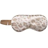 Kitsch Satin Sleep Mask - Eye Mask for Sleeping | Softer Than Silk Eye Sleeping Mask | Satin Blindfold | Holiday Gift | Eyemask & Eye Cover for Sleeping | Sleep Eye Masks for Women (Leopard)
