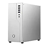 Goodisory SR01 Aluminium Mini-ITX HTPC Soft Router Computer Case Support 6 COM Port (Sliver)