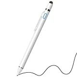 Stylus Pen for iPad, NTHJOYS 2 in 1 Rechargeable Digital Pen Fine Point Stylist Capacitive Stylus Pen Smart Pencil for iPhone/iPad Pro/Mini/Air/Samsung and Other Touch Screens