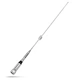 HYS Dual Band Mobile Vehicle Antenna VHF UHF Mobile Transceiver 144/430Mhz UHF-Male Antennas for Baofeng Kenwood 2m/70cm FM Radio