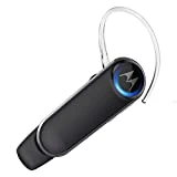 Motorola Bluetooth Earpiece HK500 in-Ear Wireless Mono Headset with Mic for Clear Phone Calls - Smart Touch/Voice Control, Noise Cancelling Microphone, Multipoint Connectivity, Long Battery Life
