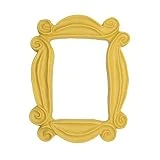 Costume Agent Peephole Picture Frame Tv Show Sitcom Yellow Door Frame