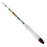Hydrometer - Triple Scale Hydrometer for Home Brewing - Beer and Wine