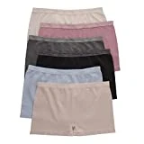 Hanes Boyshorts Panties Pack, Seamless Underwear for Women, Comfort Flex Fit, Multipack(Colors May Vary)