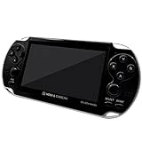 DREAMHAX X7 Plus Handheld Game Console with Preload 10000 Games, Portable Video Games Support HDMI Output & Double Player, Classic Arcade Retro Game Player Gameboy Gift Present (4.3' Screen Black)