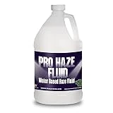 Froggy's Fog Pro Haze High-Performance Haze Fluid for Hurricane Haze 2 and Other Haze Machines, Water-Based Hazer Fluid, 1 Gallon