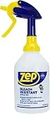 Zep New Bleach Resistant Professional Sprayer 2.0 Bottle 32 Ounces - 30 Foot Spray, Adjustable Nozzle