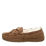 BEARPAW Men's Moc II Hickory Size 12 | Men's Slipper | Men's Shoe | Comfortable & Lightweight