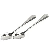 Chef Craft Serrated Grapefruit Spoon, 6.5 inches in length 2 piece set, Stainless Steel