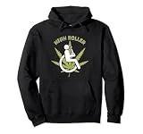 Funny High Roller Wheelchair Weed Joint Handicap Pullover Hoodie