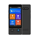 ANFIER Offline Language Translator Device [Latest AI Voice Translator - W12] 144 Languages and Accents 97% Accuracy with 3.7 inch Touchscreen Instant Two Way Translation