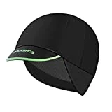 ROCKBROS Men's Cycling Cap Breathable Sun Proof Helmet Liner Hat Black