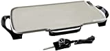 Presto Ceramic 22-inch 07062 Electric Griddle with removable handles, Black, One Size