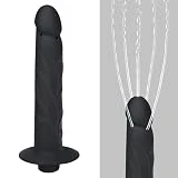 6 Holes Silicone Shower Cleaner Enema Douche System,Silicone Enema Nozzles Hose，Handheld Water Shower Anal Rinse Vaginal Cleaning Kit for Men and Women, Black