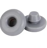 TRAPSKI Rack Replacement Cooler Feet | Common 20qt 45qt 65qt 110qt 145qt Cooler Rubber Feet for Popular Coolers, Yeti® Coolers, Tundra Roadie Tank Hard Sided | Non-Slip Non-Scratch Rubber Feet, Gray