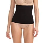 Farmacell Waist Trainer, Shapewear Tummy Control for Women, Waist Cincher, Made in Italy, 605 (Black, L)