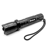 Guard Dog Diablo Stun Gun – Tactical Stun Gun with LED Flashlight – Police Strength Stun Gun with Concealed Technology – Free Holster - Rechargeable Battery