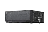 SilverStone Technology Grandia Series Aluminum HTPC Computer Case for ATX / SSI-CEB - Black (GD09B)