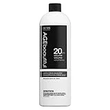 AGE beautiful 20 Volume Gentle Creme Hair Developer | For Permanent Hair Color Dyes, Toners, Lighteners | Professional Salon Coloring | Long Lasting Haircolor | 16 Fl Oz