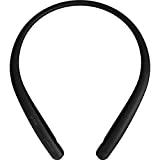 LG Tone Style HBS-SL5 Bluetooth Wireless Stereo Neckband Earbuds Tuned by Meridian Audio,Black, 2.3