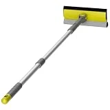Jetshine 42'' Professional Window Squeegee, 2-in-1 Rotatable Window Washing Kit with Extension Pole, Squeegee for Window Cleaning with Long Handle, Squeegee Window Cleaner Kit for Home Car.