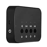Ejoyous BW-107 Bluetooth Splitter, Audio Bluetooth Adapter 1 in 3 Out Bluetooth 4.0 Transmitter Receiver Wireless Stereo Audio Adapter 3.5mm Wire/Wireless Connection for Home Speakers/TV/Phones