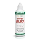 Positive Power Nutritionals Ionic Super Silica Plus (4oz) - Natural Dietary Supplement - Liquid Concentrate - Collagen Boosting Silicon Drink Drops for Stronger Hair, Skin, Nails, Bones, Joints, Teeth