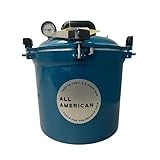 All American 1930 21.5qt Pressure Cooker/Canner (The 921), Berry Blue - Exclusive Metal-to-Metal Sealing System - Suitable for Gas, Electric, or Flat Top Stoves - Made in the USA