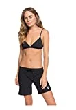 Roxy womens To Dye 7Â” Boardshort Board Shorts, True Black, Medium US