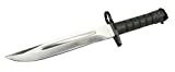 Defender Xtreme 13.5' M9 Bayonet Combat Knife Green Handle with Vinyl Sheath