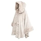 Wearable Blanket Hoodie Oversized Sweatshirt Blanket with Big Pocket. Hooded Snuggies Blanket For Women Men Adult.Cute thing funny gifts for girlfriends mom on Birthday Christmas