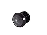 Door Viewer for Narrow Panel Doors - Peephole (Black - Oil Rubbed Bronze) 5/8', 3/4', 7/8' Panel Thickness