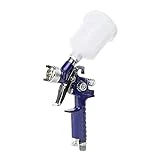NEIKO 31207A HVLP Mini Gravity Feed Air Spray Paint Gun | 1.0 mm Nozzle Size | 125 cc