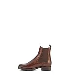 Frye Melissa Double Sole Chelsea Boots for Women - Rugged and Comfortable Leather Lined Slip On Classics with Leather Outsole and Antique Metal Hardware, Cognac - 8.5 M