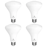 Great Eagle Lighting Corporation BR30 LED Bulb, 11W (75W Equivalent), 850 Lumens, 3000K Soft White Color, for Recessed Can Use, Dimmable, and UL Listed (4 Pack)