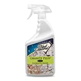 Black Diamond Stoneworks GRANITE PLUS! 2 in 1 Cleaner & Sealer for Granite, Marble, Travertine, Limestone, Ready to Use! (1-Quart)