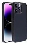 MONCA Gravity Phone Case Compatible with iPhone 15 Pro Max, Anti Gravity Pluto Case That Sticks to Anything Sticky Magic Nano Suction AntiGravity Goat Case for 15 Pro Max (15PM) Black