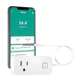MOCREO Temperature Controller Reptile Thermostat Outlet, Bluetooth Temp Control Plug with Alarm for Terrarium Heat Mat Heating Pad, Greenhouse, Homebrew Fermenter, 110V 10A 1100W
