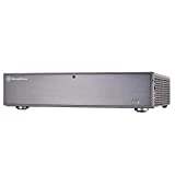 SilverStone Technology Milo ML04 Type-C Aluminum Front Door/Steel Body Micro ATX Media Center/HTPC Case, SST-ML04B-C