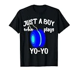Just A Boy Who Plays Yo-Yo Yoyoing YoYo Player Tricks T-Shirt