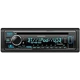 KENWOOD KDC-BT35 CD Car Stereo with Bluetooth, Front USB, AUX, Amazon Alexa, SiriusXM Radio Ready and Variable Display Color Illumination