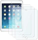 [3-Pack] iPad 9.7 2018 2017 / iPad Pro 9.7 Inch / iPad Air / iPad Air 2 Screen Protector, iFlash Crystal Clear Screen Protector for Apple iPad Air 1/ 2, Air, iPad Pro 9.7 inch 2016 (NOT for iPad Air 3, and NOT for the iPad Pro 2018 2019))