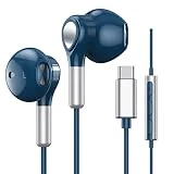 USB C Headphones for Samsung Galaxy S23 Ultra S22 S21 FE S20 A54 A53 USB C Earphones with Microphone in-Ear Headphones Wired Earbuds USB Type C Earphones for iPhone 15 Pro Max iPad Plus Pixel 8 7 6a 5