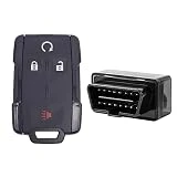 OBD2 Car Key Programmer Tool with Keyless Entry Remote Compatible with Select GMC and Chevrolet Vehicles, Car Fobs DIY Kit(M3N32337100)