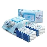 Snugell CPAP Mask Wipes | 2 Packs of 150 Wipes Jumbo Pack + 40 Travel Wipes | Unscented, Lint-Free, Alcohol-Free, Cleansing-Safe with Aloe Vera | Travel Friendly (340)