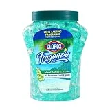Clorox - BB0151 Fraganzia Crystal Beads Air Freshener | Long-Lasting Air Freshener Beads | Gel Beads Air Freshener in Island Orchard Scent for Home, Bathroom, or Car, 12 Oz Island Orchid