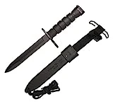 Wartech H-16M M7 Bayonet Knife with Sheath, 13',Metal